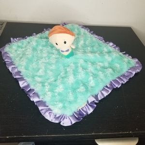 Hallmark Disney Little Mermaid Itty Bittys Ariel Lovey Security Blanket Plush